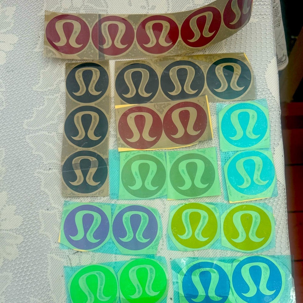 Lululemon stickers